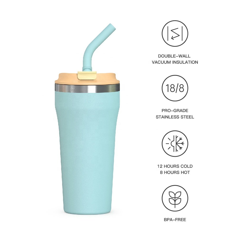 12/16OZ cheap double wall tumbler with 2 in 1 lid tumbler with straw insulated coffee cup mug travel coffee mug bulk coffee mugs