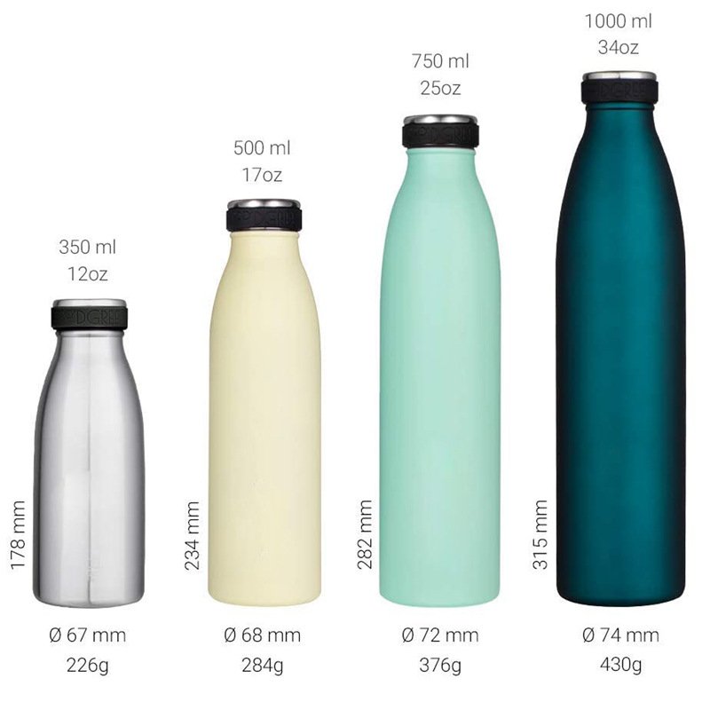 Custom logo double wall stainless steel metal thermal water bottles Vacuum Flasks & Thermoses thermos termos 500ml 750ml