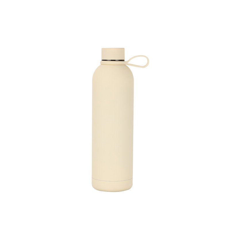 Double Wall Sport Vacuum Flask Insulated Leak Proof Drinking Water Bottle Stainless Steel Double Wall Bottle With Handle