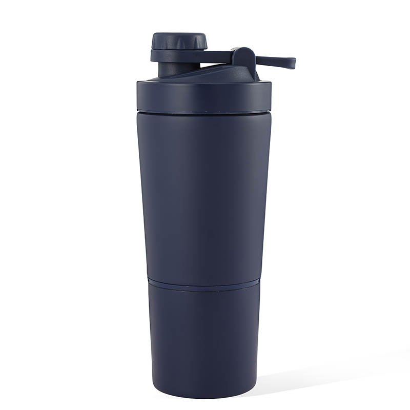 700ml Insulated Gym Vacuum Double Wall Stainless Steel Shaker Water Bottle