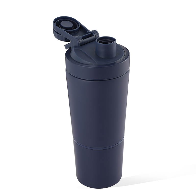 700ml Insulated Gym Vacuum Double Wall Stainless Steel Shaker Water Bottle