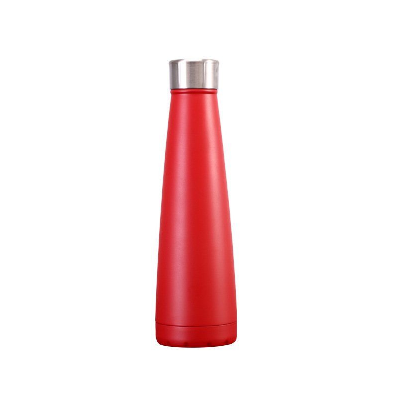 2024 New Arrival 450ml Stainless Steel Tumbler Double Wall Vacuum Flask in Water Cola Shape Back to School Travel Flask