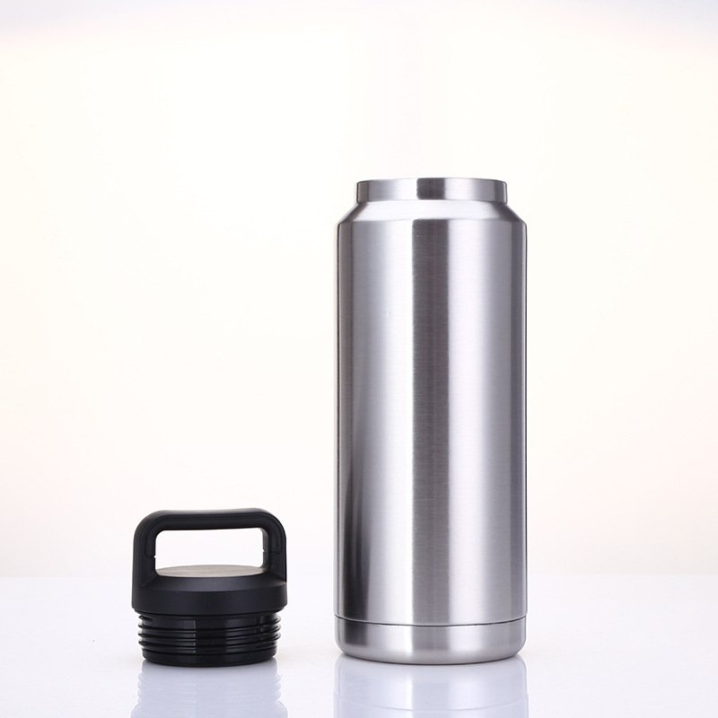 Customer Logo 18oz 36oz 64oz Double Wall Vacuum Flask Insulated Water Bottle Stainless Steel Tumbler Ice Bucket Insulated Mugs