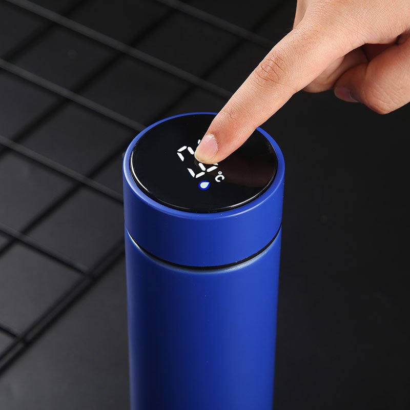 Business 500ml Stainless Steel Smart Vacuum Thermos Cup Flask with LED Temperature Display Lid vacuum flask Keep Warm Cup