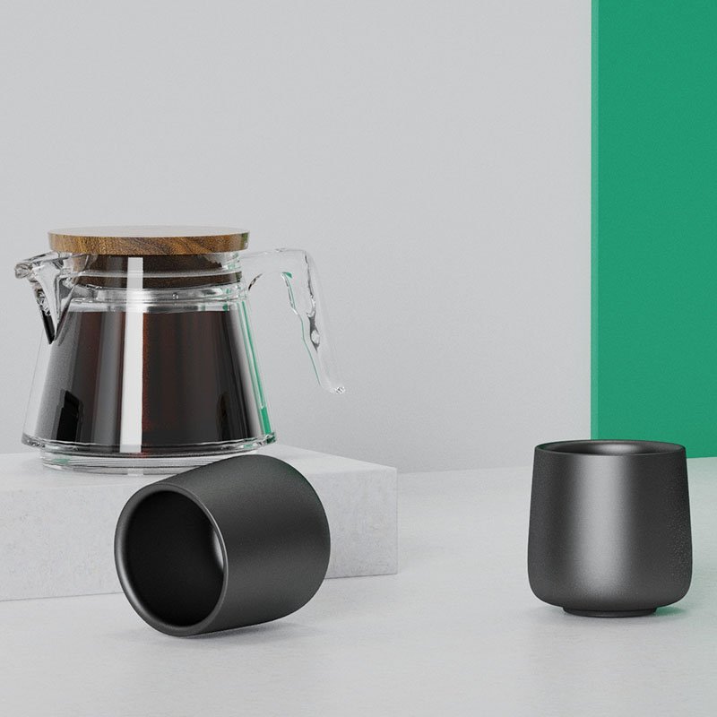 Classic Artisan Made Tea Cup Custom Logo Coffee Cup Customized Coffee Mug Reusable Espresso Cup
