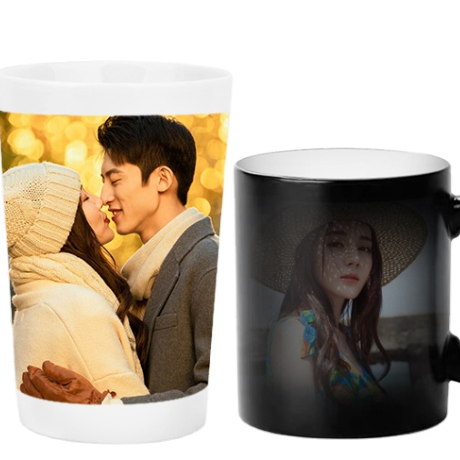 DIY Mugs Customized picture coffee cups Milk Mug Sublimation Mug Magic Cup