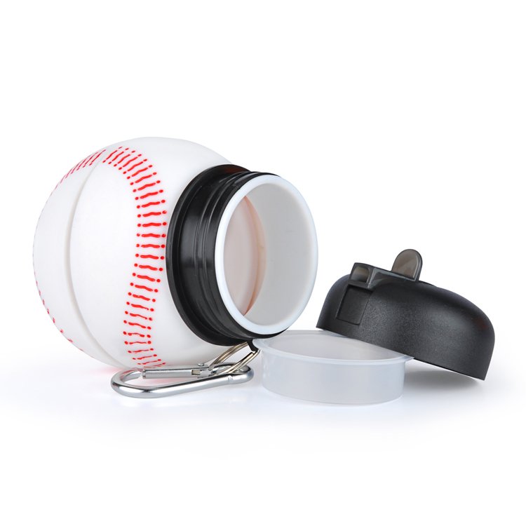 New Design Motivational Fold Round Water Bottle With Logo Sports Valve