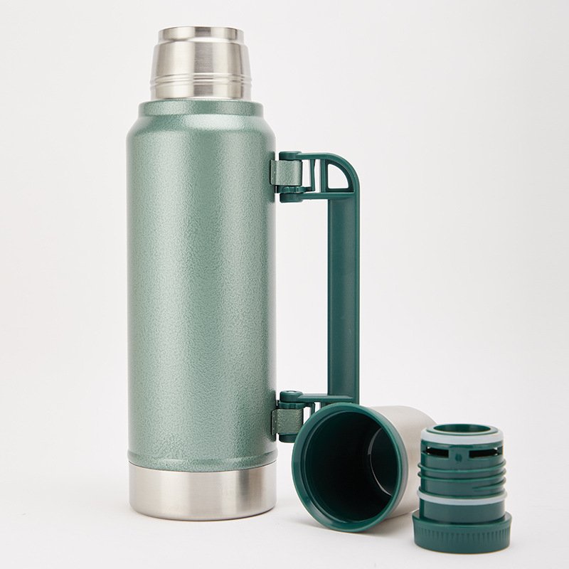 Large Capacity Custom Logo Standard Mouth Double Wall 750ml/ 1000ml/1300ml Water Bottle Thermos Vacuum Flasks Camping Tumbler