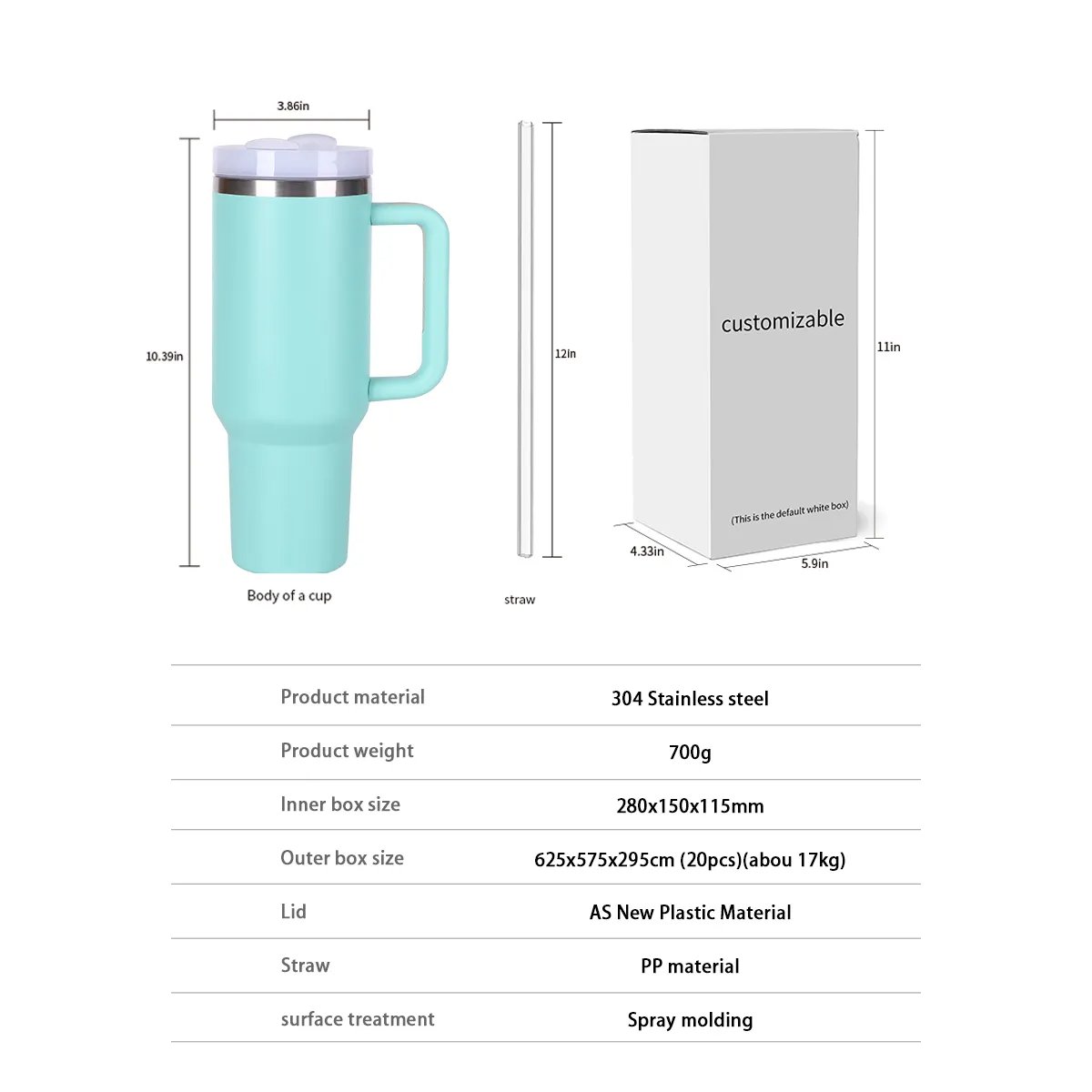 Custom Wholesale Adventure Stainless Steel Double Wall Vacuum Metal Cup Travel Coffee Mug 40oz Tumbler With Straw and Handle