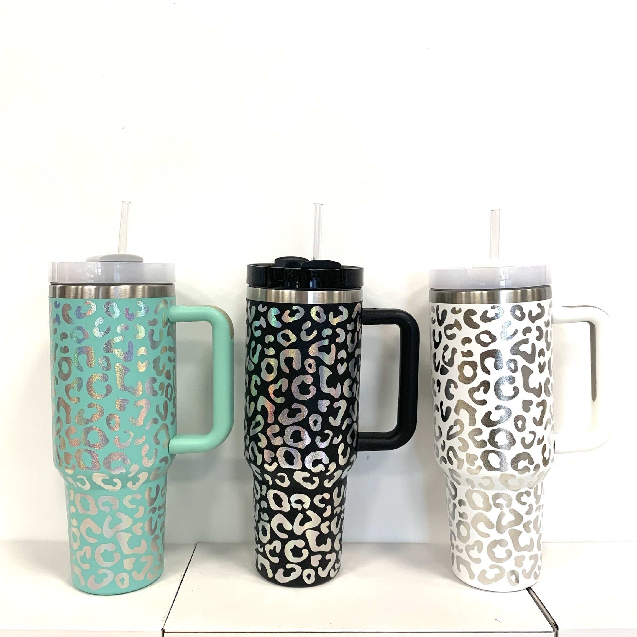 Adventure h2.0 fluid pink 40oz stainless steel insulated tumbler 40 oz travel mug with straw and handle lid