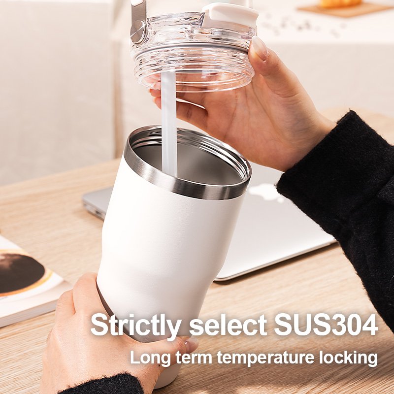 Hot selling RTS Double wall stainless steel insulated Outdoor tumbler thermo mug travel thermal cup custom logo