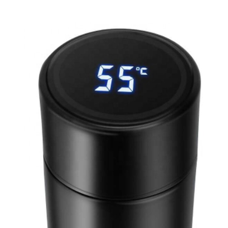 500ml High Quality Insulated Led Digital Display Smart Thermo Termos Vacuum Flasks Mug Water Bottle