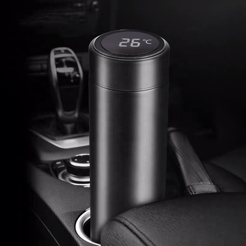 500ml High Quality Insulated Led Digital Display Smart Thermo Termos Vacuum Flasks Mug Water Bottle