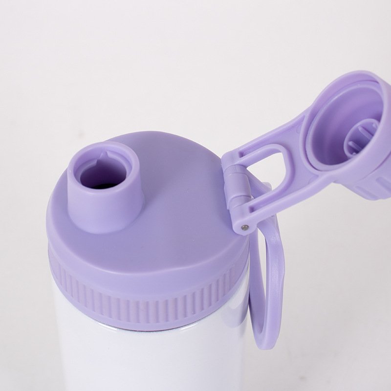 Custom 16oz Sublimation Stainless Steel Metal Insulated travel mug sport travel Kids Water Bottle for children