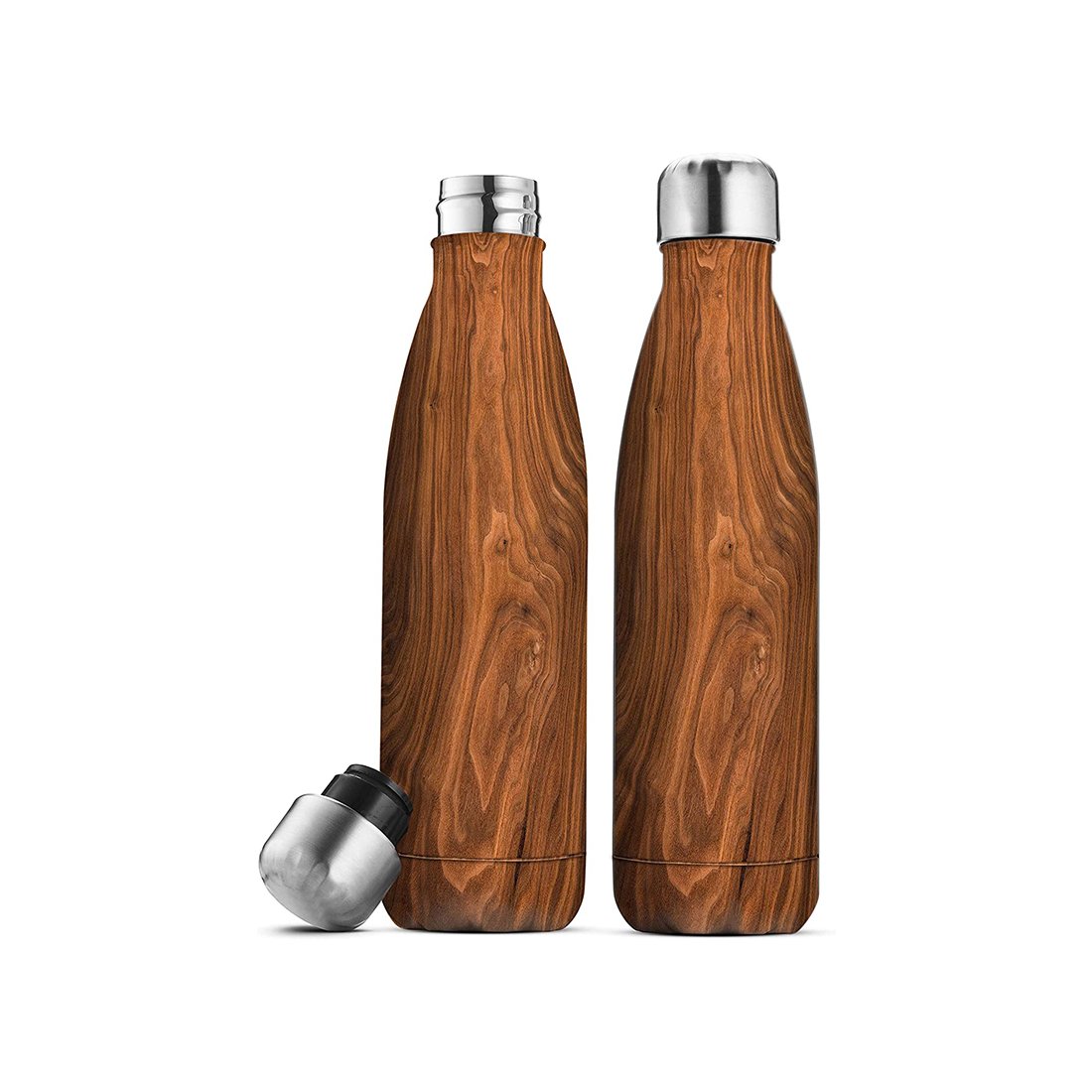 BPA Free Eco Friendly ss 304 Custom Logo Wide Mouth Motivational Sport Double Wall Insulated Metal Stainless Steel Water Bottles