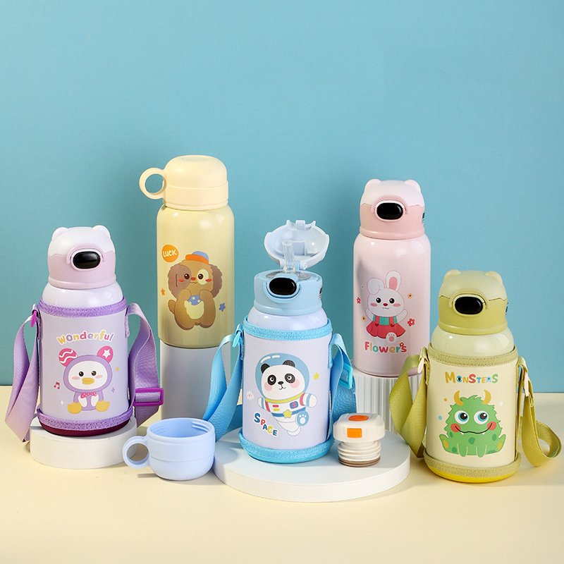 HYB ODM tasse Cartoon Children's Thermos 316 Stainless vacuum flask
