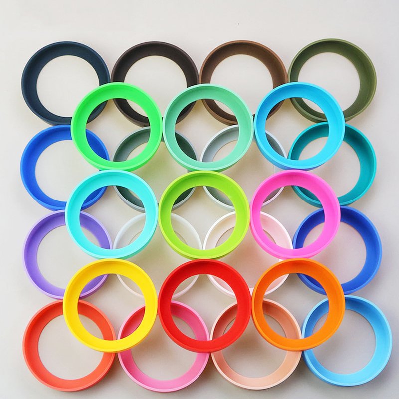 Best Price Silicone Boot Sleeve Non Slip Bottom Cover Bumper for Water Bottles Bottom Silicone Sleeve Protective Cover Cap