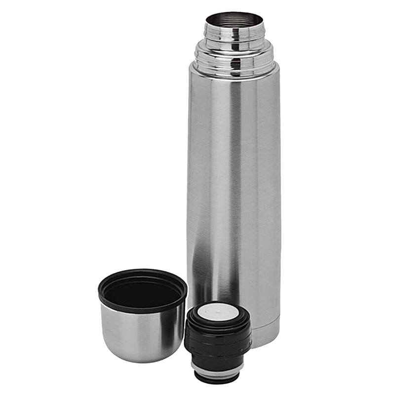 Hot Selling Big Capacity Thermos Double Wall 18/8 Stainless Steel Vacuum Bullet Flask with Cup Lid