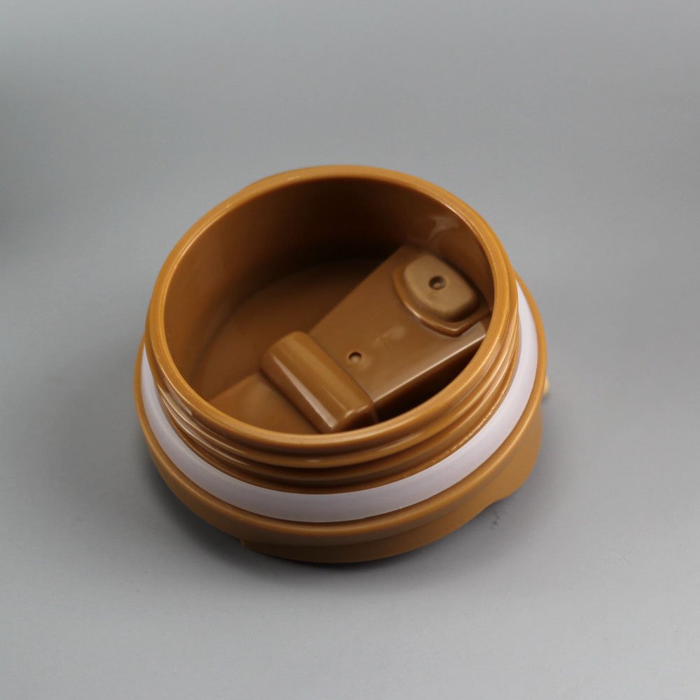 Wholesale Custom Logo Silicone Sleeve Coffee Mugs, Stainless Steel Vacuum Flask 450ML Reusable Coffee Cups