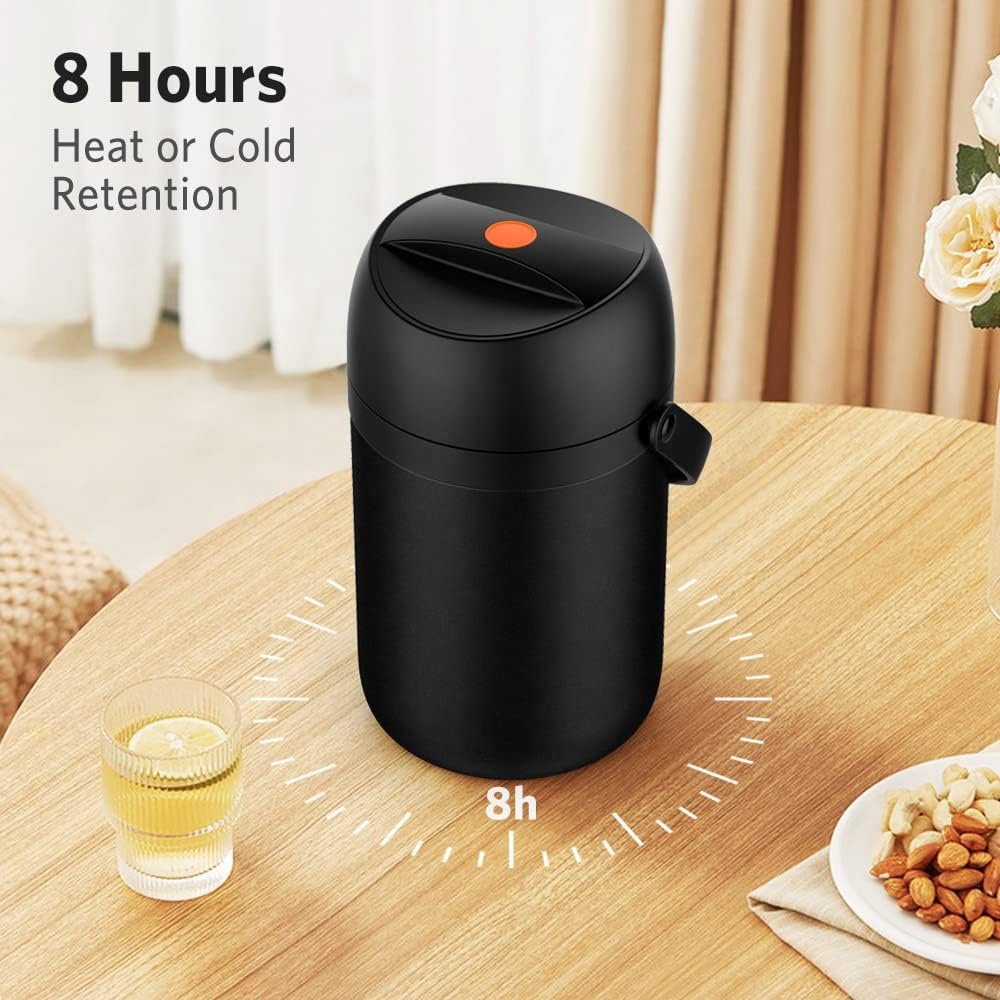 Custom Logo Meal Prep Containers Portable Stainless Steel Food Thermos Bottle Lunch Box