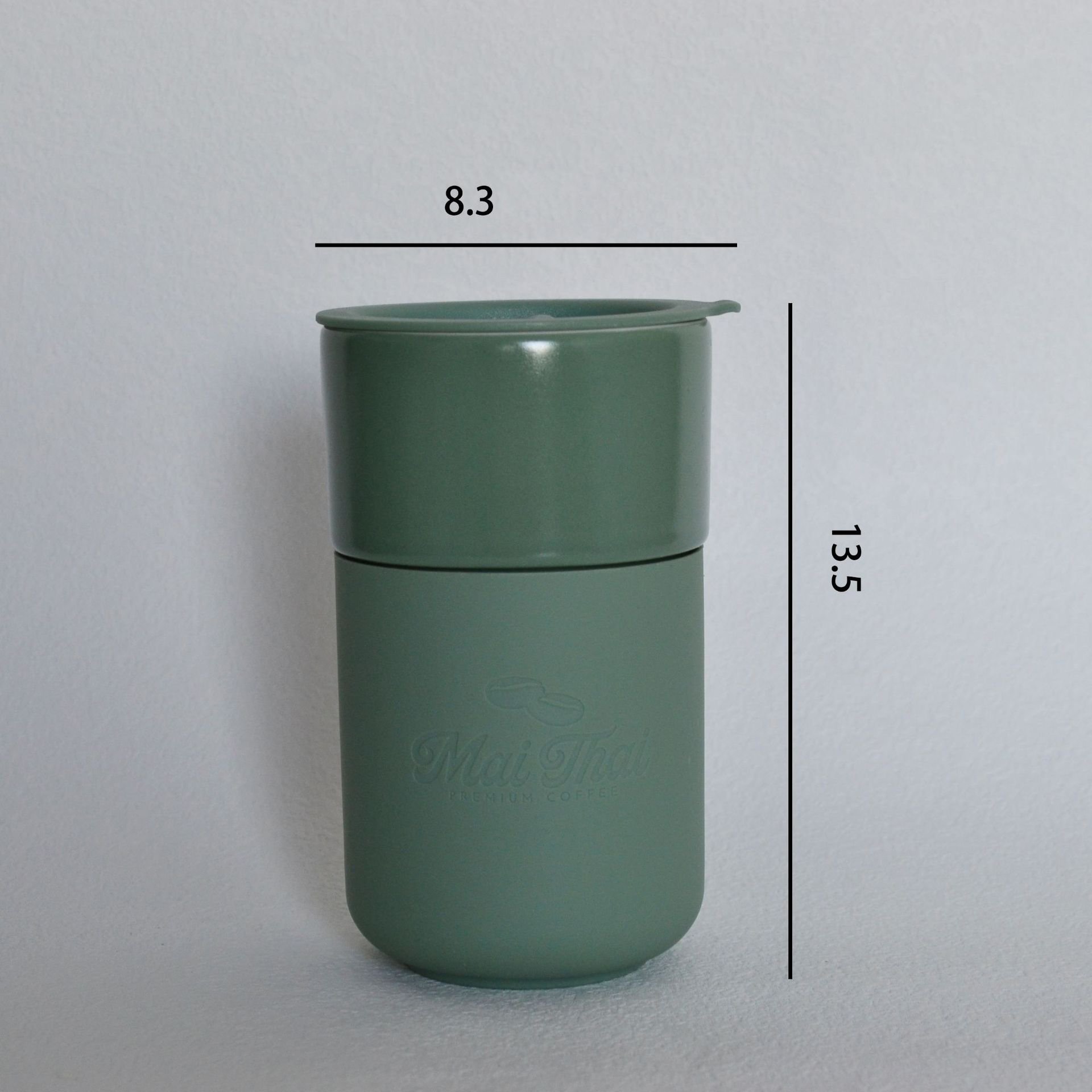 DD2294 Silicone Sleeve Ceramic Cup Insulated Plastic Lid Espresso Cups Home Keep Cold Travel Fashion Coffee Mug