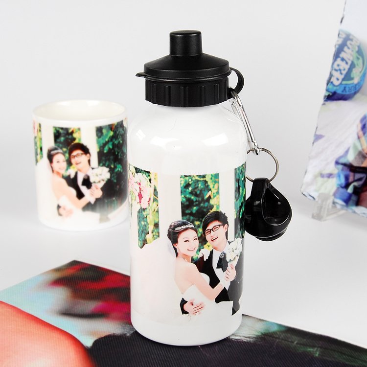 2021 400ml 500ml 600ml blank hot sublimation aluminium water bottle