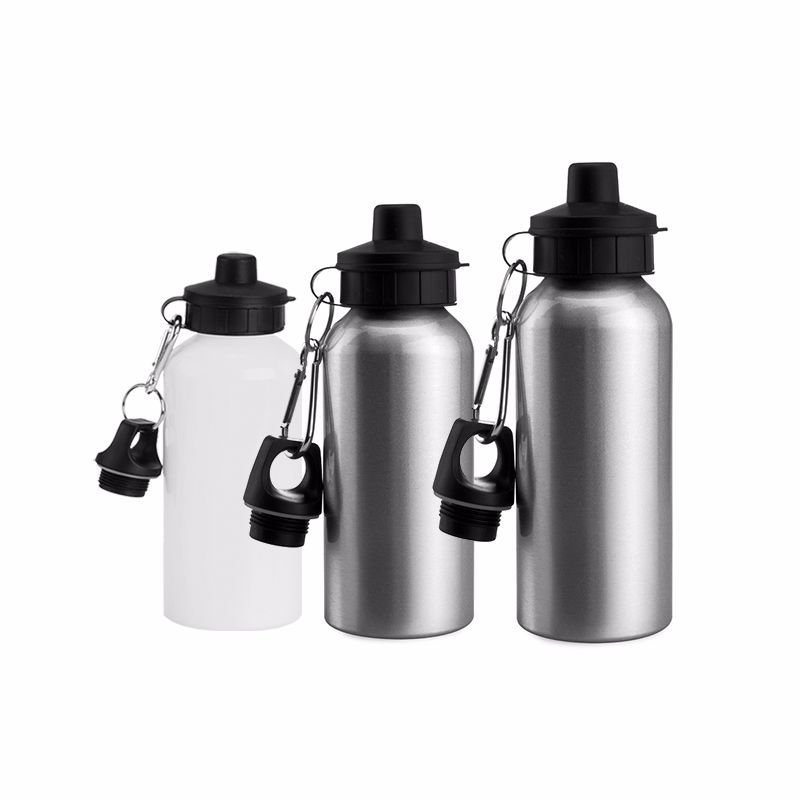 2021 400ml 500ml 600ml blank hot sublimation aluminium water bottle