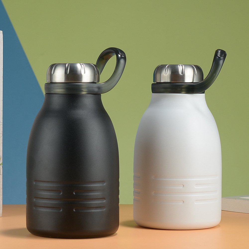 1500Ml 1900Ml Large Capacity Portable Travel Double Wall Stainless Steel Insulated Growler Vacuum Flask Water Bottle
