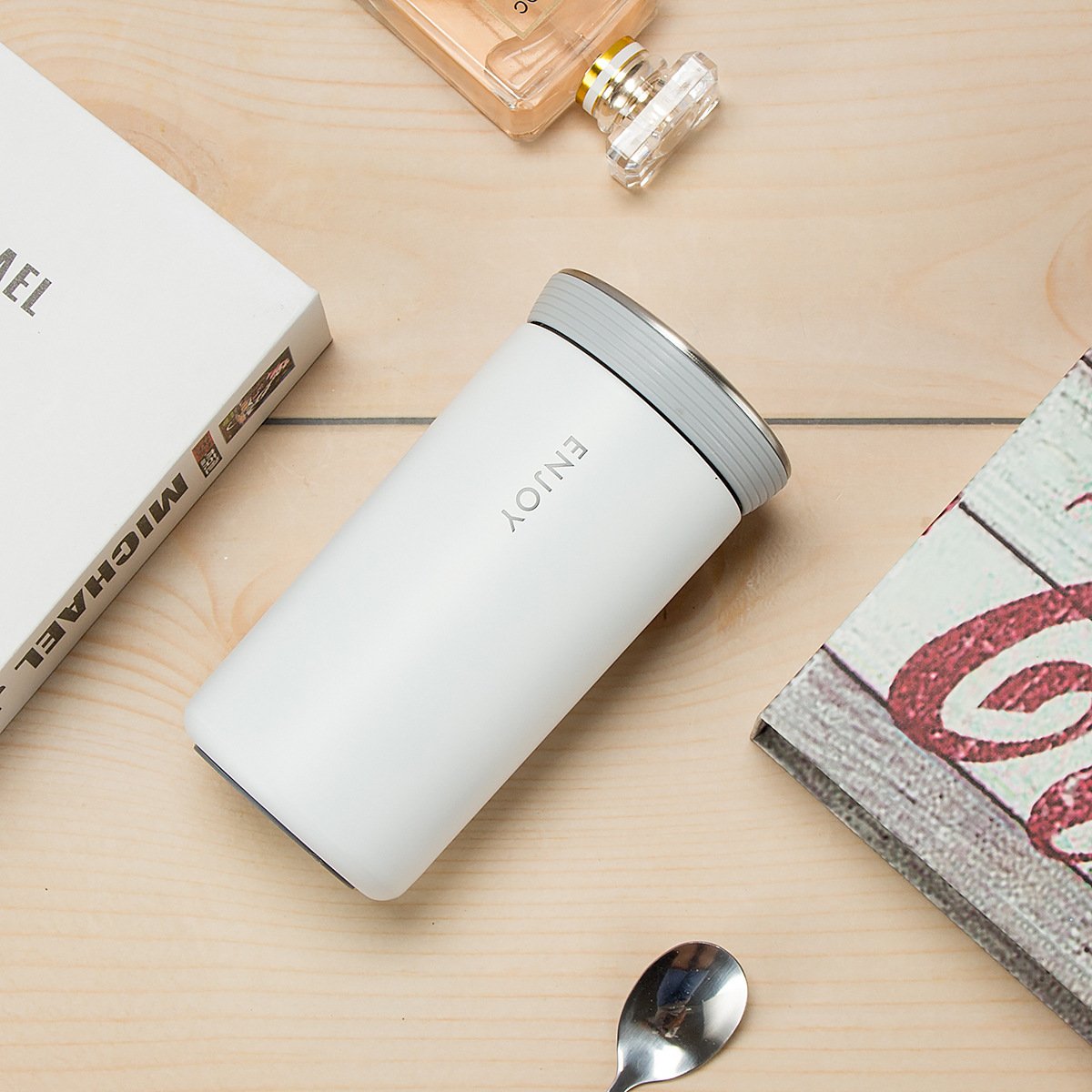 Stainless Steel Thermos Tumbler Travel Coffee Mug Water Cup Vacuum Flask Cups Bottle Thermo cup Garrafa