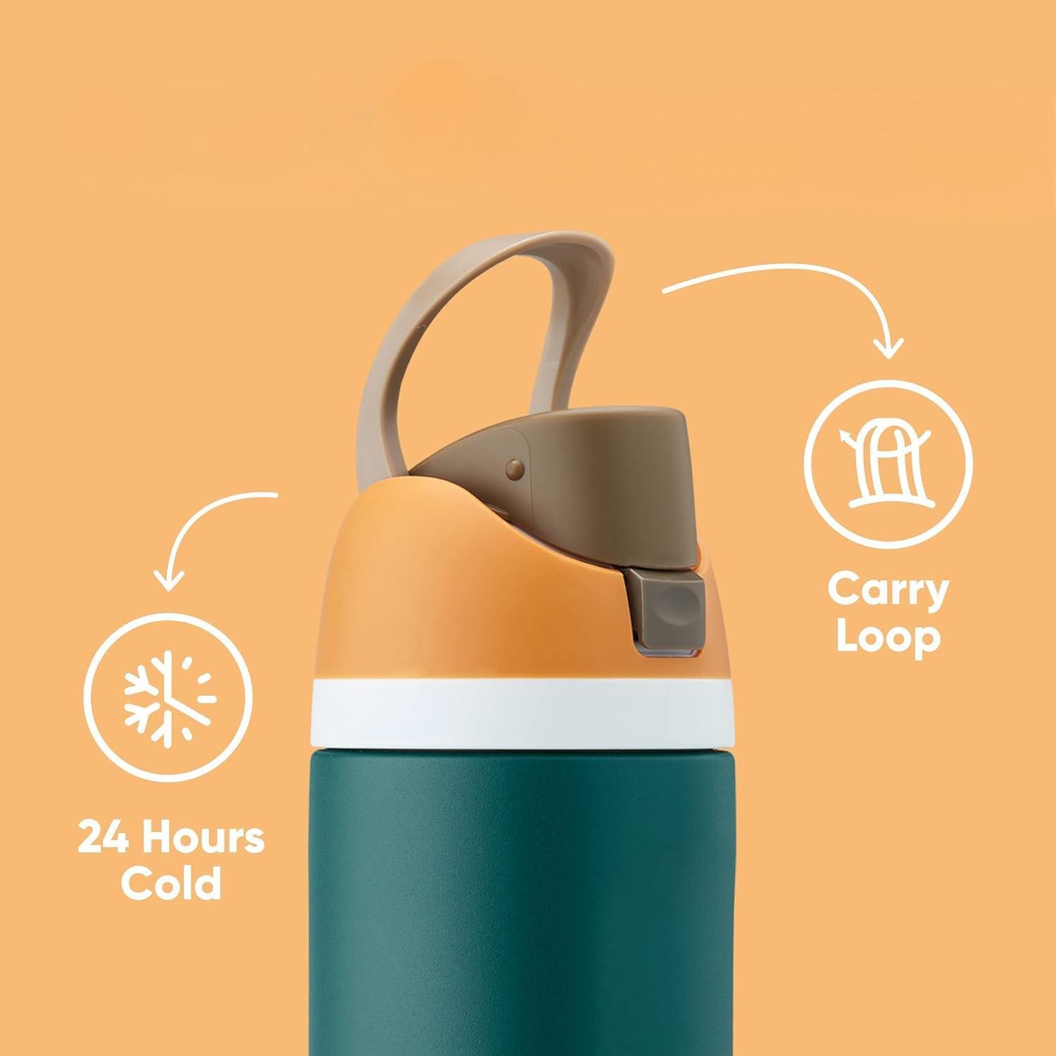 New arrival 24oz 32oz OwalafreeSip Insulated Stainless Steel Water Bottle with Straw for Sports and Travel