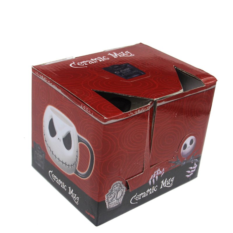 (Wholesale) Hot Anime movie Cartoon The Nightmare Before Christmas Jack Skeleton mug coffee cup for gift