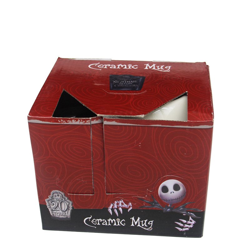 (Wholesale) Hot Anime movie Cartoon The Nightmare Before Christmas Jack Skeleton mug coffee cup for gift