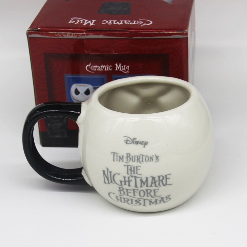 (Wholesale) Hot Anime movie Cartoon The Nightmare Before Christmas Jack Skeleton mug coffee cup for gift