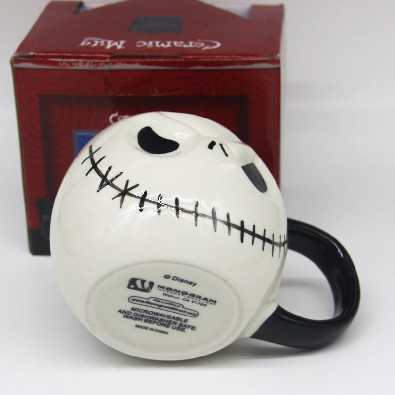 (Wholesale) Hot Anime movie Cartoon The Nightmare Before Christmas Jack Skeleton mug coffee cup for gift