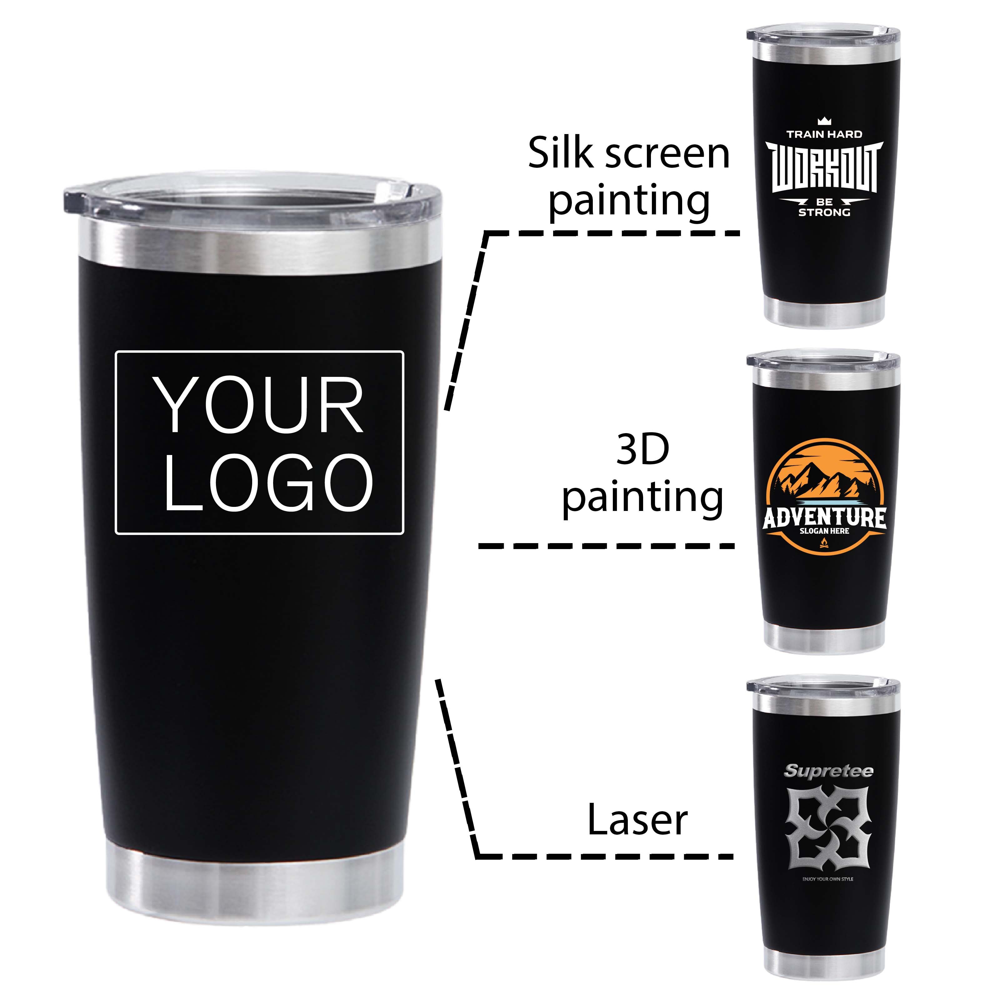 Custom Logo 20 Oz 30 Oz Vacuum Thermos Tumblers Wholesale Bulk 20oz Stainless Steel Double Wall Travel Coffee Mug With Lid