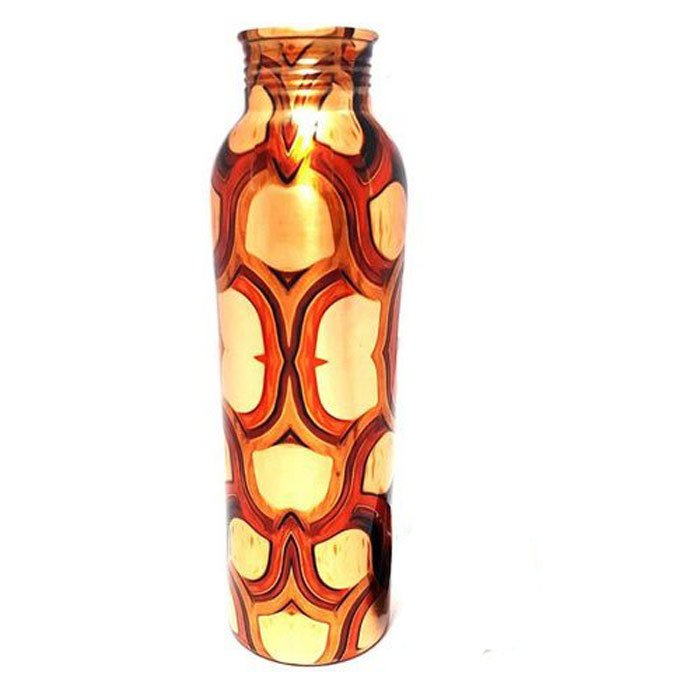 Copper Water Bottle with Custom Logo Stainless Steel Hot Cold Drinking Water Bottle for Promotion Gifts for Motivation Gifts
