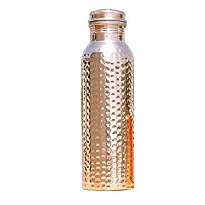 Copper Water Bottle with Custom Logo Stainless Steel Hot Cold Drinking Water Bottle for Promotion Gifts for Motivation Gifts