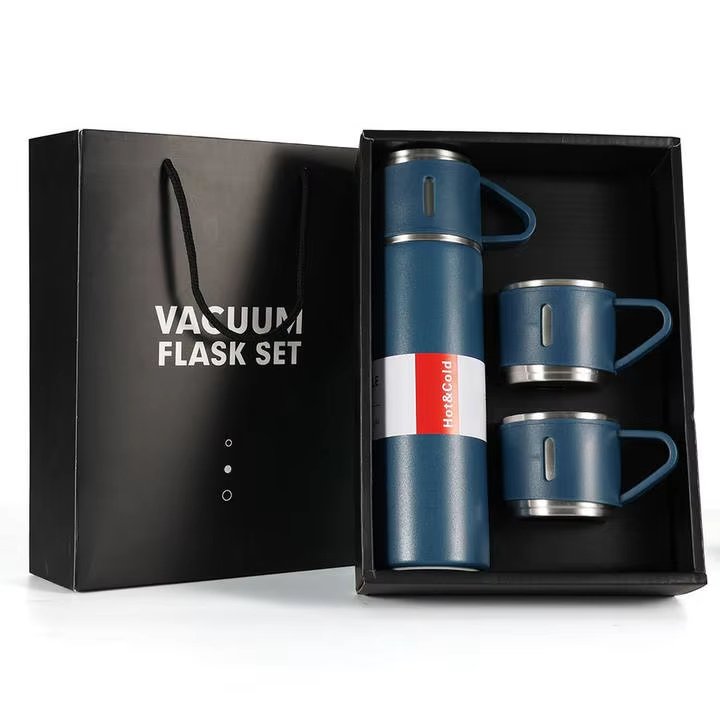 500ML New Arrival Vacuum Flask Set Double Wall Stainless Steel Water Bottle Gift Set Thermos Vacuum Flask Set