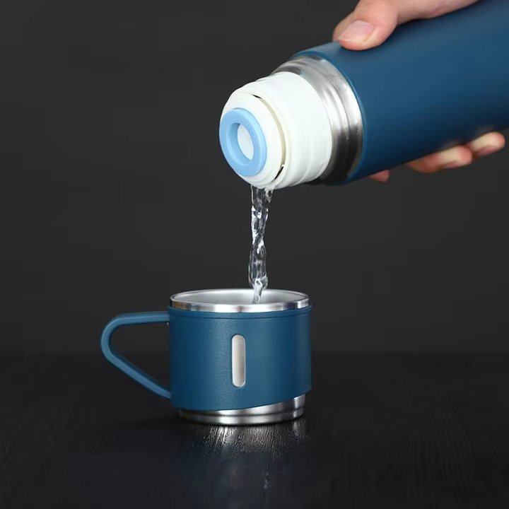 500ML New Arrival Vacuum Flask Set Double Wall Stainless Steel Water Bottle Gift Set Thermos Vacuum Flask Set