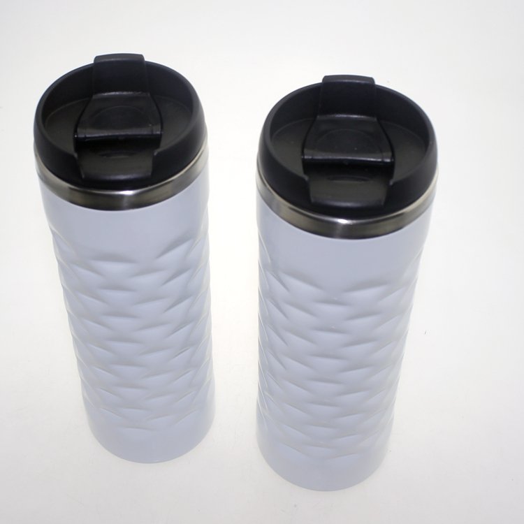 New Style Double Wall Stainless Steel Insulated Travel Coffee Mug With leak-proof Lid