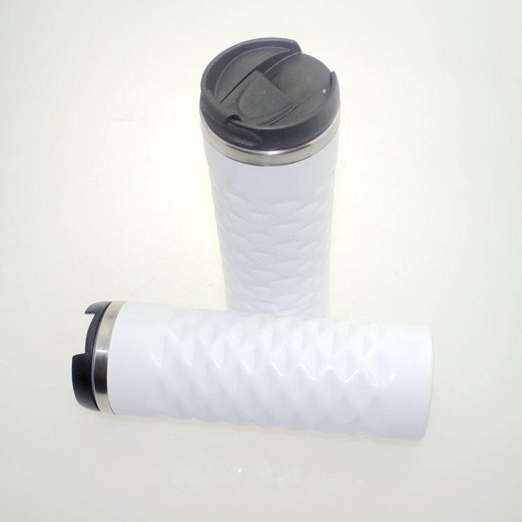 New Style Double Wall Stainless Steel Insulated Travel Coffee Mug With leak-proof Lid