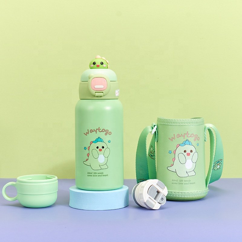 Goofit Wholesale 500ml Vacuum Insulated Water Bottle Keep Hot and Cold Water Bottle 500ML Thermal Flask For Adult School Kids