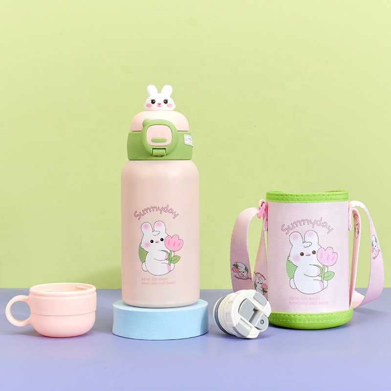 Goofit Wholesale 500ml Vacuum Insulated Water Bottle Keep Hot and Cold Water Bottle 500ML Thermal Flask For Adult School Kids
