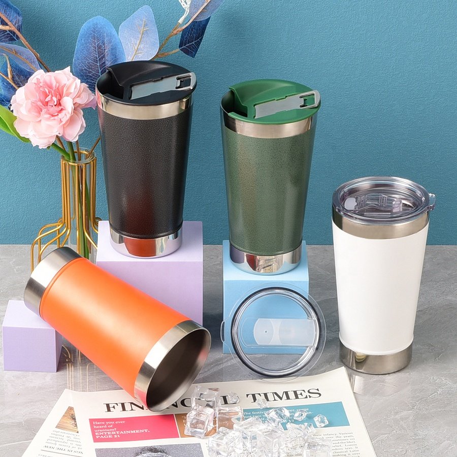 20oz 600ml Water New Year Promotional Colorful Vacuum Printable Insulated Thermal Stainless Steel Beer Mug