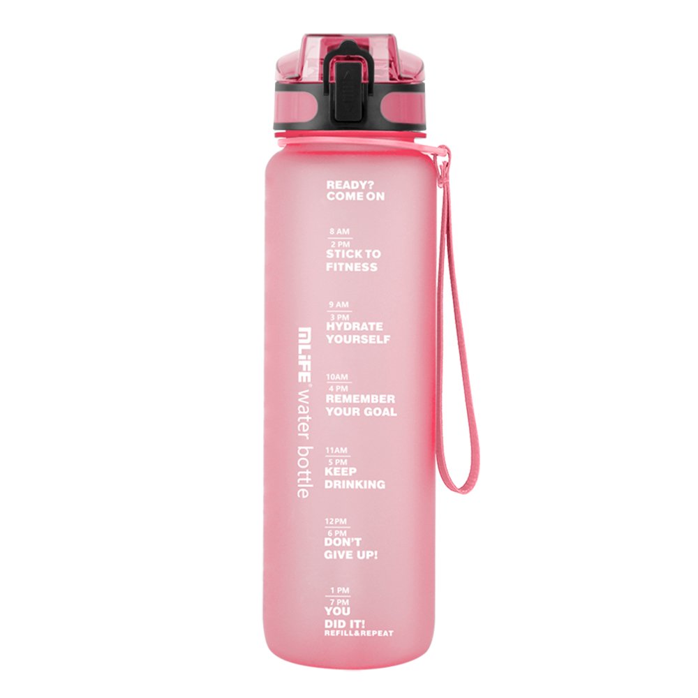 BPA free dishwasher safe tritan sport plastic tritan water bottle gym drink bottle Motivational Water Bottle with Time Marker