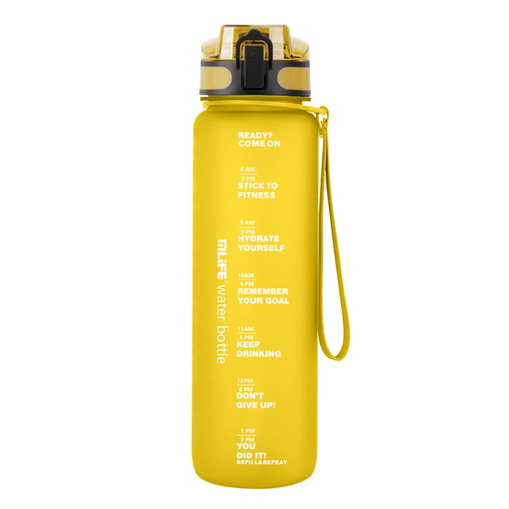 BPA free dishwasher safe tritan sport plastic tritan water bottle gym drink bottle Motivational Water Bottle with Time Marker