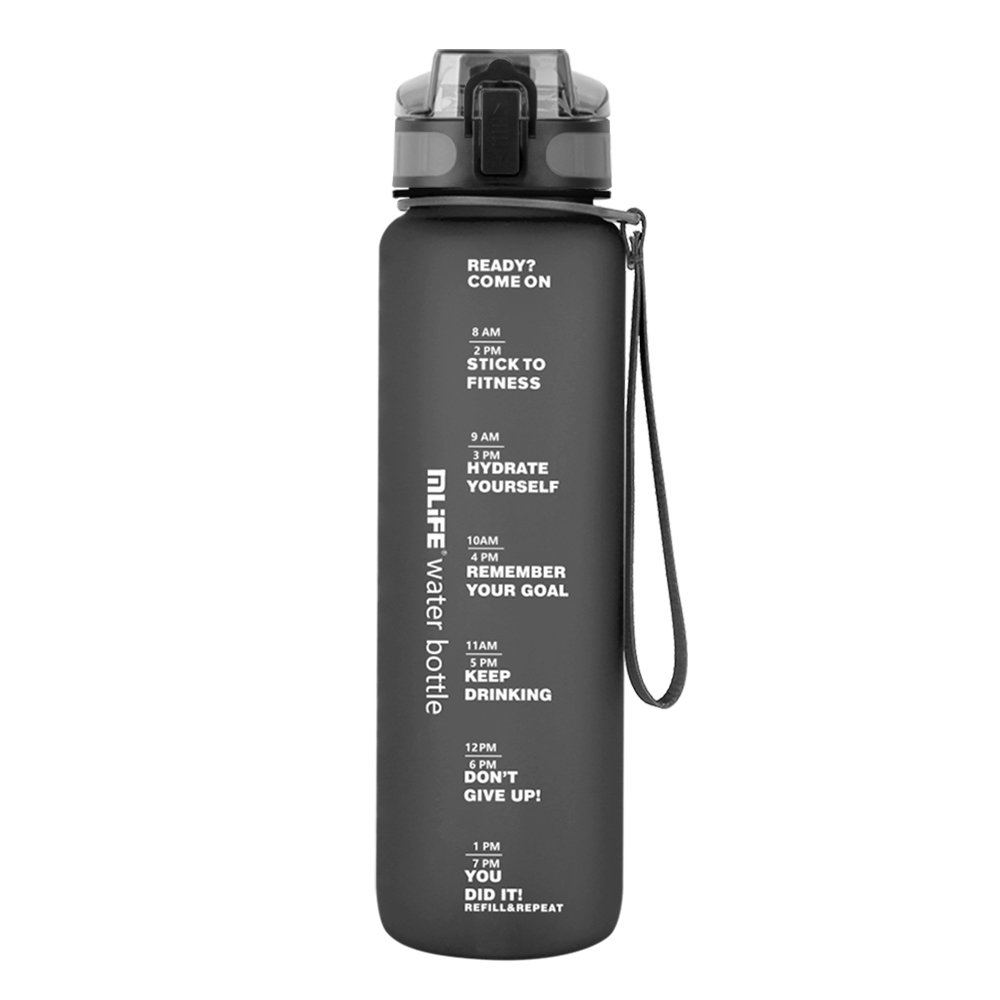 BPA free dishwasher safe tritan sport plastic tritan water bottle gym drink bottle Motivational Water Bottle with Time Marker