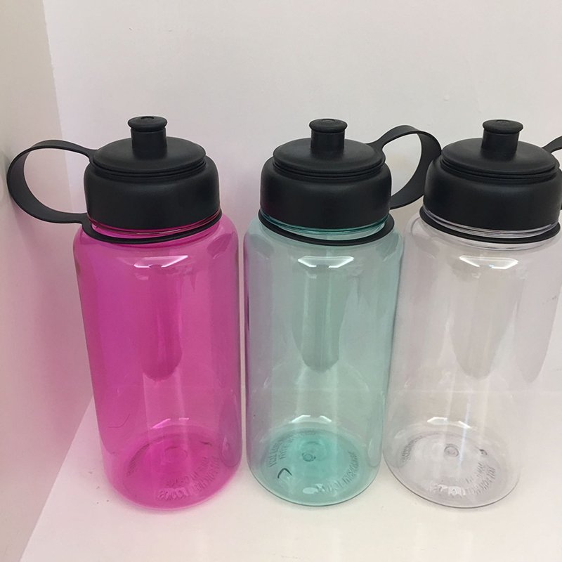Unisex 1000ml Portable Plastic Water Bottle with Waterproof Speaker Direct Drinking Tumbler Gym Space Cup for Back to School