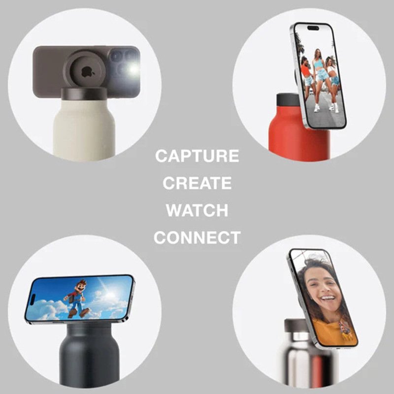Hot Sell New Arrival 700ml Stainless Steel Insulated Magsafe Water Bottle with Magnetic Ring Vacuum flask