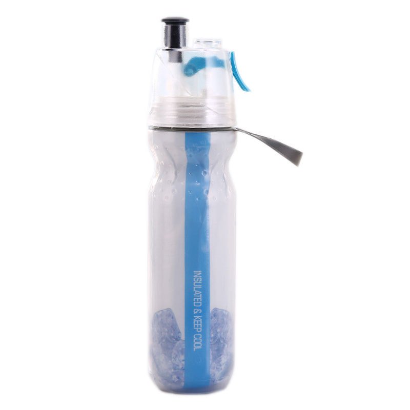Outdoor Bike Sports 500Ml Portable Spray Sucking Drinking Plastic Water Bottles